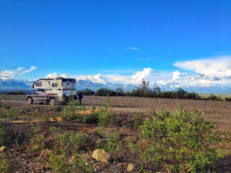 Why You Should Take a Cirrus Truck Camper Skiing