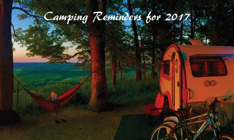 Camping Reminders